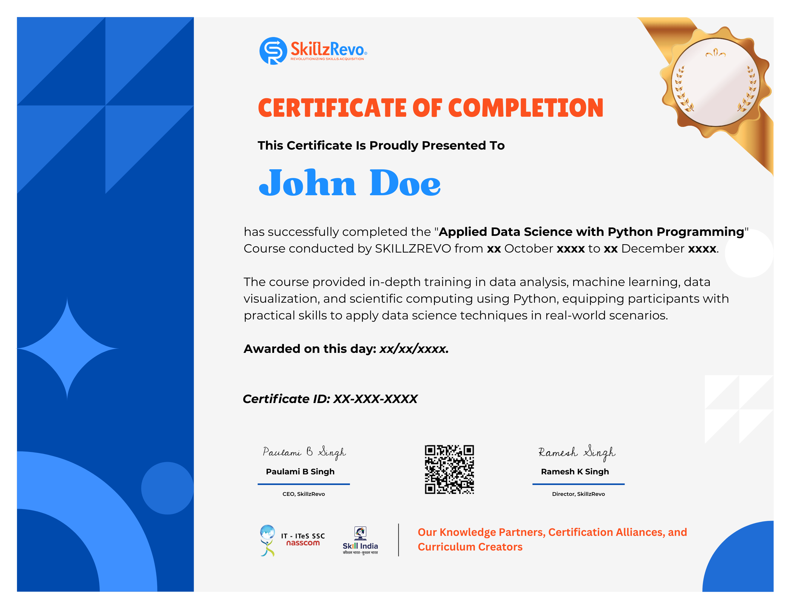 Course Completion