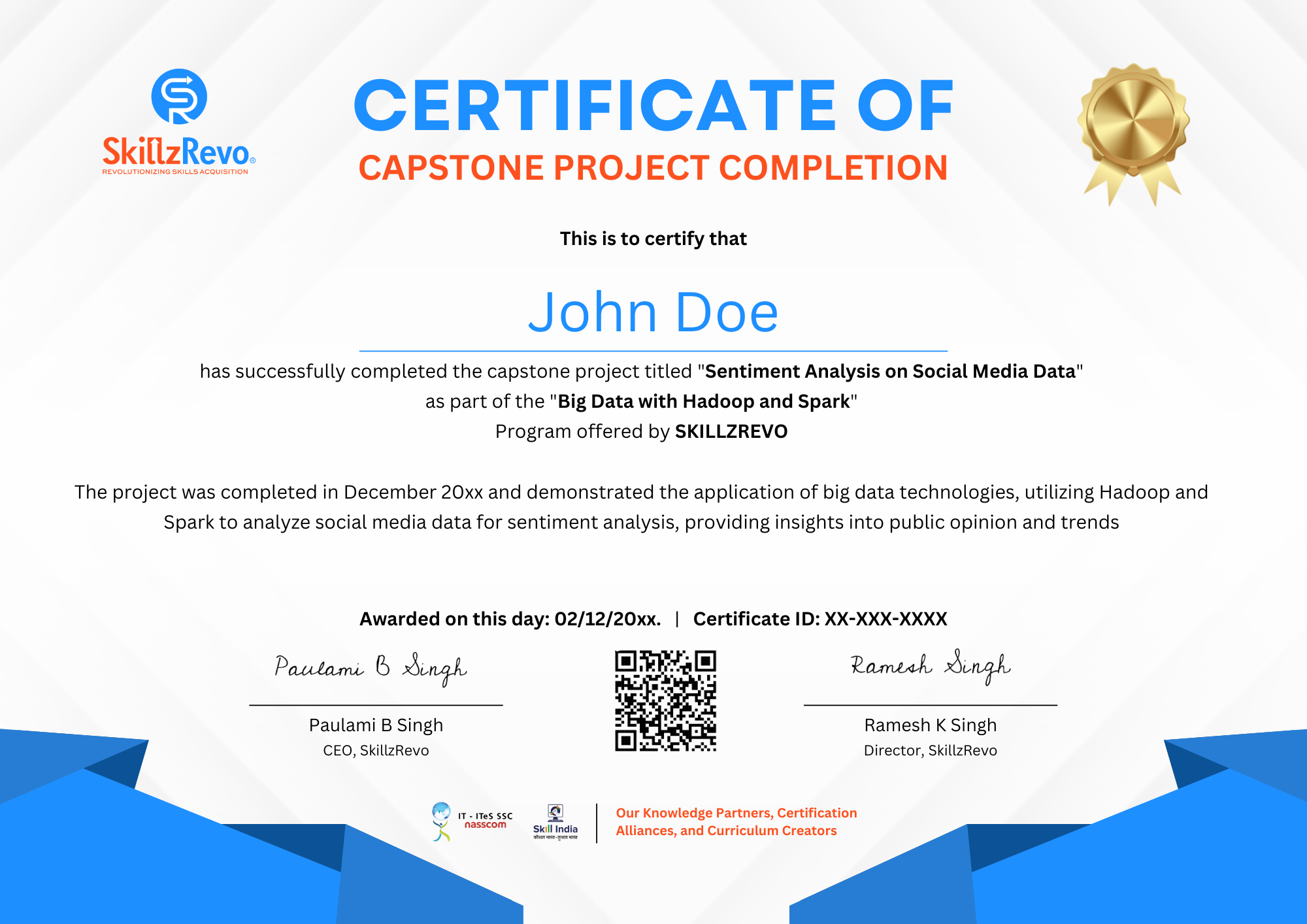Project Completion