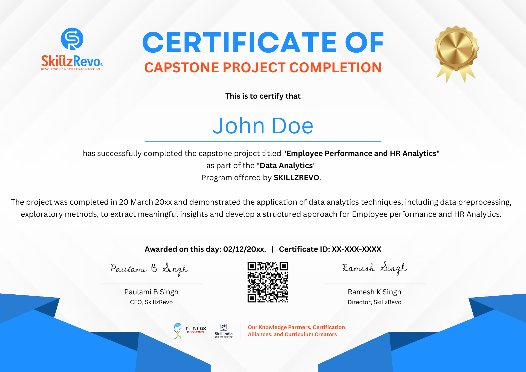 Project Completion