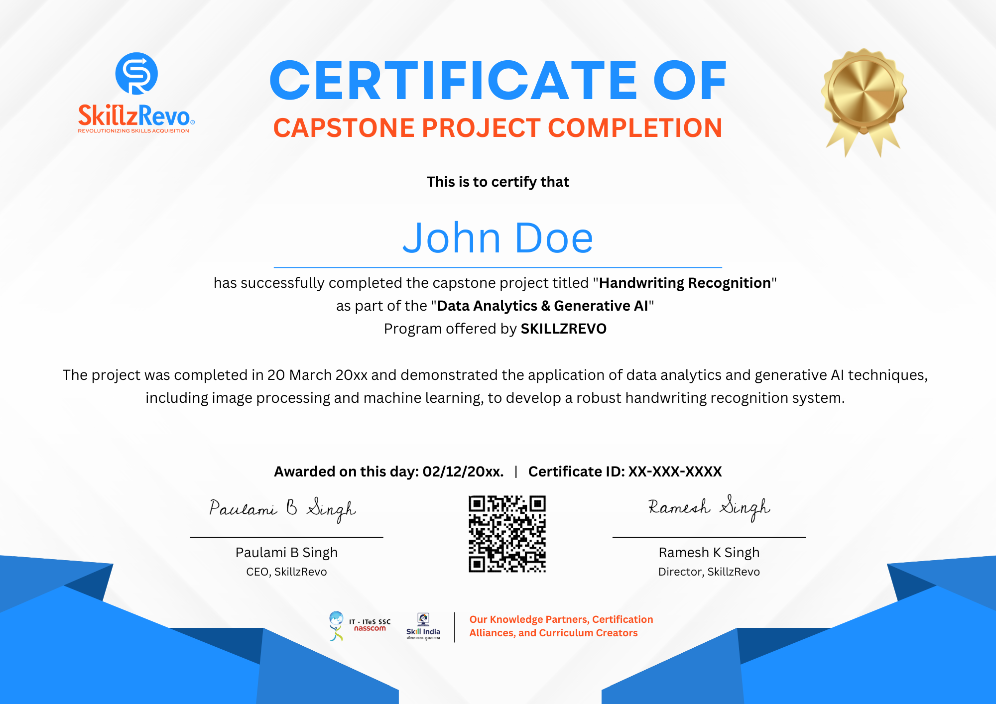 Project Completion