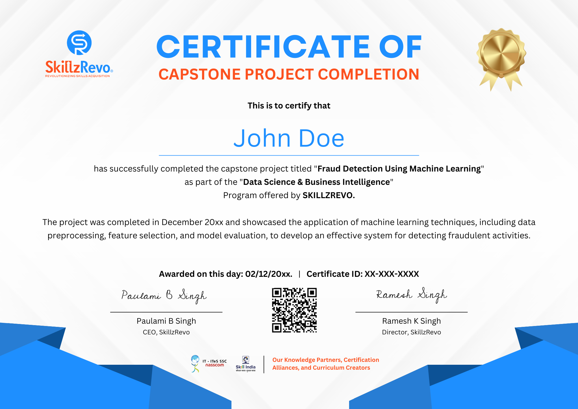 Project Completion