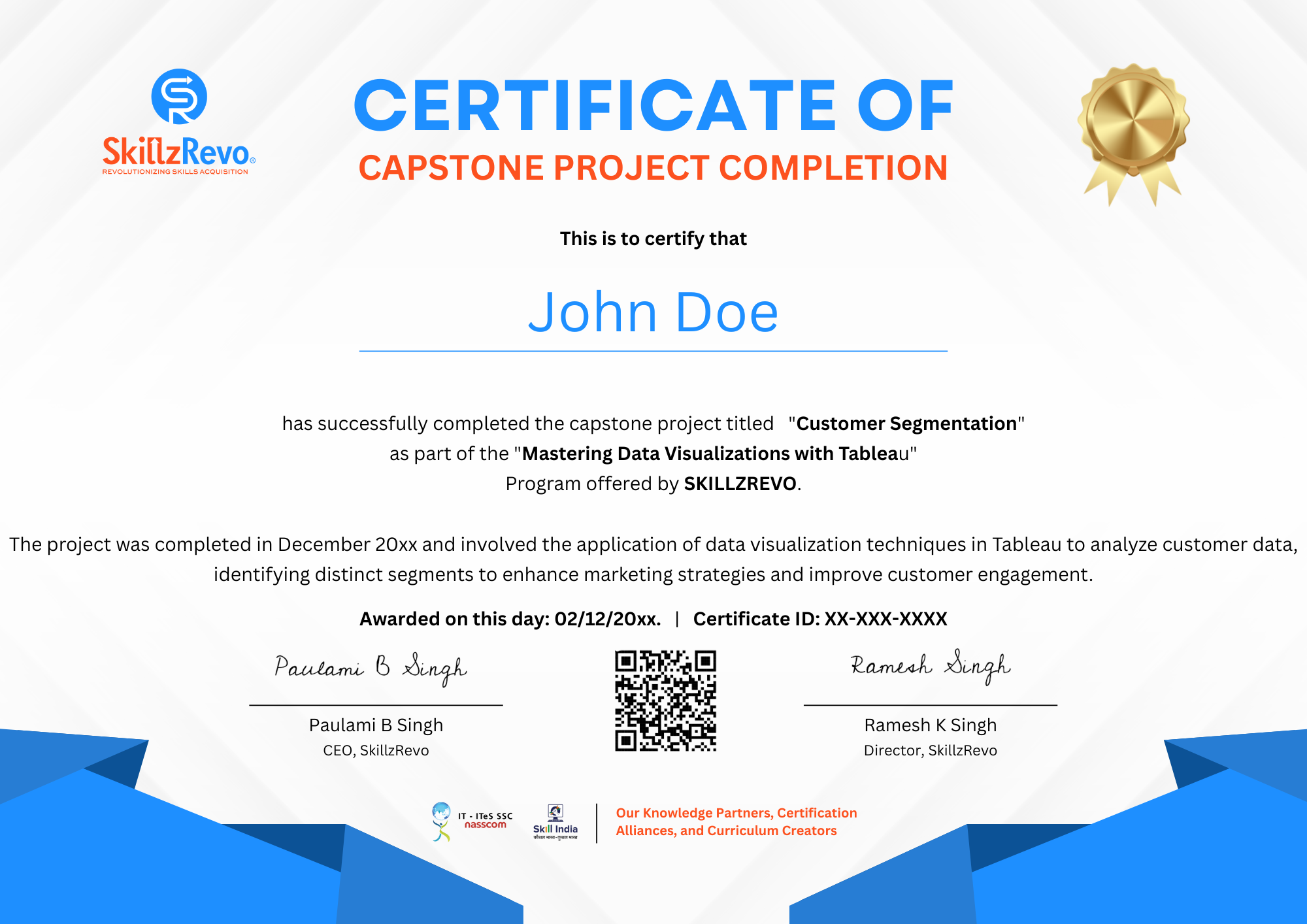 Project Completion